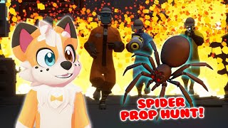 PROP HUNT WITH SPIDERS! | Furries Play KILL IT WITH FIRE 2 | March 23, 2024