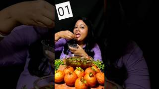 Eating 10 Panipuri within 60 seconds #shorts #eatingchallenge #ppeats #panipuri #trending