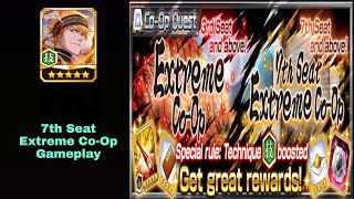 |Bleach Brave Souls| 7th Seat Extreme Co-Op: Legend Week 46 (2020-00-00) Gameplay