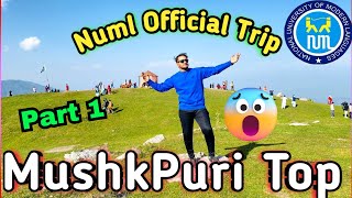 Numl University Official Trip to Mushkpuritop❤️|| Numl University ||Hiking || Travel vlog || ARvlogs