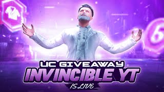 NEW BGMI BAPE SUIT ACCOUNT LETS GO!!🔴| UC GIVEAWAY LIVE