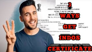 Indos Certificate Download | 3 Ways To Get Indos Certificate Online