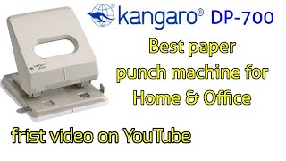 Kangaro DP - 700 best paper punching machine for home & office