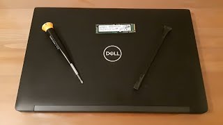 DELL Latitude 7490 Upgrade Hard Disk To SSD M.2 256GB NVMe