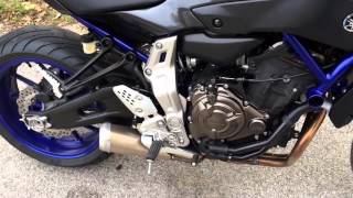 2015 Yamaha FZ-07 FZ07 MT07 MT-07 Quick Review Walkaround