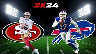 NFL 2K24 | San Francisco 49ers at Buffalo Bills 🏈 | Week 13 | NFL 2K5 | PCSX2 |