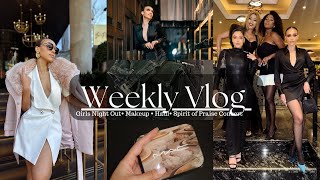 Weekly Vlog: Girls' Night out, Makeup & FashionNova Haul,  Spirit of Praise X,  Creating Content