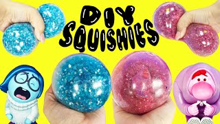 Inside Out 2 DIY How To Make Squishies In Squishy Maker SADNESS and EMBARASSMENT! Crafts for Kids