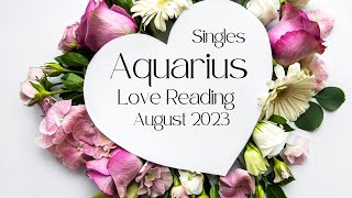 Aquarius August Love - Emotional Fulfullment is Your. You Have Perfecting Timing AND A Wing Person.