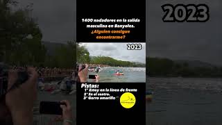 Travesía Banyoles 2023 | 1400 nadadores categoria masculina #natacion