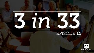 Scott Schwertly of Ethos3 - 3 in 33 - Episode 11 - Presentation Delivery Tips