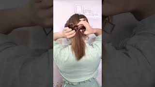 ponitail hairstyle#shorts #trends#fashio