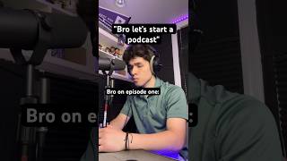 "Bro let's start a podcast" 😱😭 #funny #comedy