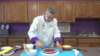 How To Slice And Fill a Cake | Global Sugar Art