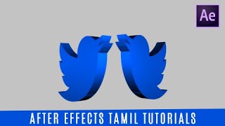 How to make 3d Logo without any plugins in After effects Tamil Tutorials