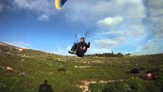 Paragliding Malta (Trailor) march2011