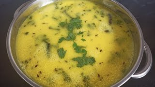 Buttermilk Curry - आंबटगोड ताकाची कढी..