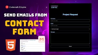 Build a Form and Send Email with HTML Only