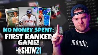 FIRST RANKED SEASONS GAME WITH NMS SQUAD IN MLB THE SHOW 21!!!