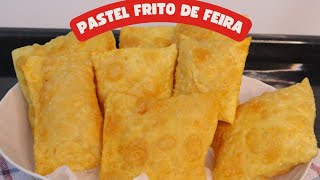 PASTEL FRITO que muitos  CONHECEM como PASTEL DE VENTO | Como Fazer MASSA DE PASTEL DE FEIRA|