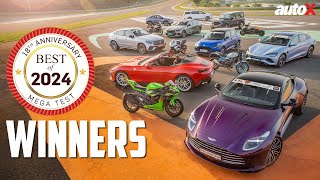 autoX Awards 2024 | These are The Best Cars and Bikes of India | Mega Test Winners