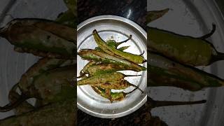 Hari Mirch Fry Recipe -Green Chilli Fry #masalamirchifry #easygreenchillirecipe #Greenchilli #shorts