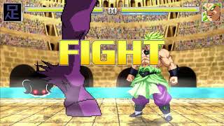 Leg vs Broly. MUGEN