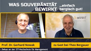 Souveränität Talk #33 mit Prof. Dr. Gerhard Nowak - Digital gelehrt, souverän gehandelt!