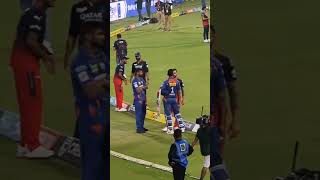 Virat Kohli vs Gautam Gambhir fight(RCBvsLSG) #shorts#viratkohli #shortvideo