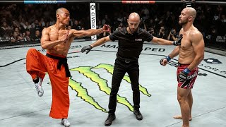 When Kung Fu Master Shaolin Challenges Pro UFC Fighter, You Won't Believe What Happens Next!