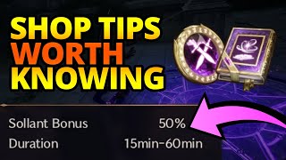 Three HUGE Shop/Merchant Tips (DON'T MISS OUT!) - Throne and Liberty Guide