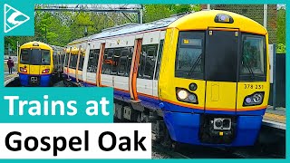 Trains at Gospel Oak 08/05/2021