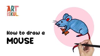 How to Draw a Mouse | Simple and Easy Drawing Tutorial For Beginners