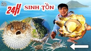 Sống sót một mình trên hòn đảo nhỏ không thức ăn nước uống | Survive alone on a deserted island