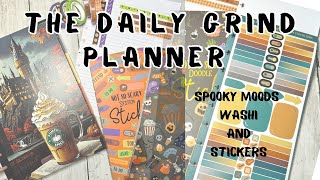 Unboxing The Daily Grind | New Cover| Spooky Moods | Sticker Books | Washi Tape