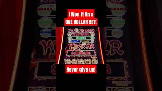 I Won The Maxed Out GRAND JACKPOT on a $1 BET!