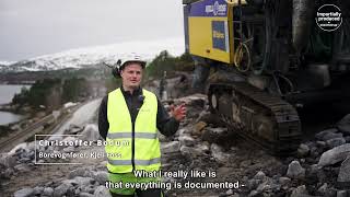 Customer Story - Kjell Foss: Xsite DRILL RD reliably hits the mark | Norway