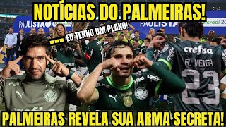 URGENTÍSSIMO! PALMEIRAS REVELA SUA ARMA SECRETA PARA GANHAR A SUPERCOPA NESTE DOMINGO