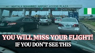 Lagos Airport: DOMESTIC to INTERNATIONAL Terminal (MMA2, MMA1, MMIA new terminal 2)