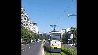 V3A-93-M-FAUR 295 on route 1. #trams #oldtram #bucharest.