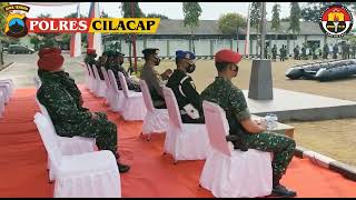 Kasat Samapta Polres Cilacap Menghadiri Kegiatan Upacara Penutupan Latihan Pembentukan Raider