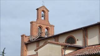 Cloches église Notre-Dame d'Odars (31) - Sonnerie de l'angélus