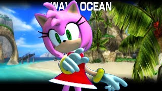 SONIC THE HEDGEHOG (2006) ~ PART 374: Amy in Blaze's Wave Ocean