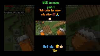 Minecraft MLG part 1 ☺️💗