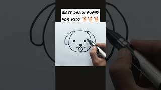 #shorts #short #easydrawpuppyforkids