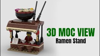 Bricks and Broth: A Ramen Stand MOC