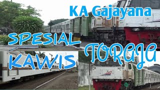 [Momen spesial] KA Gajayana + Kawis Toraja