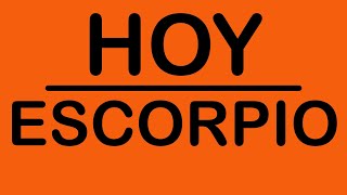 ESCORPIO - SI TE GUSTA LA VELOCIDAD ESCUCHA ESTE MENSAJE... #horoscopodiario #tarot #escorpio