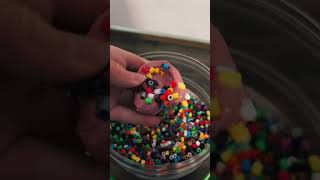 Adding putty into beads