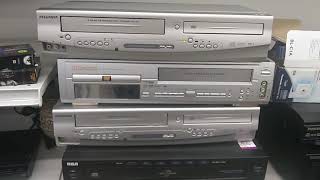 2/3 Defective Funai Built VCR/DVD Combos